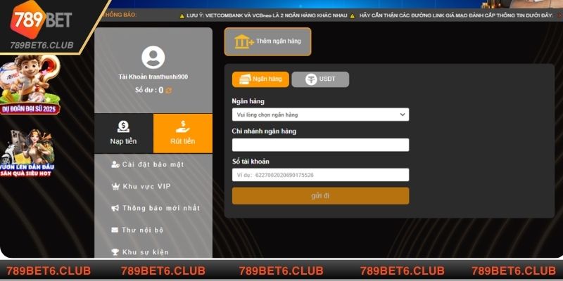 Giao dịch tại 789BET được thiết kế tối ưu cho newbie