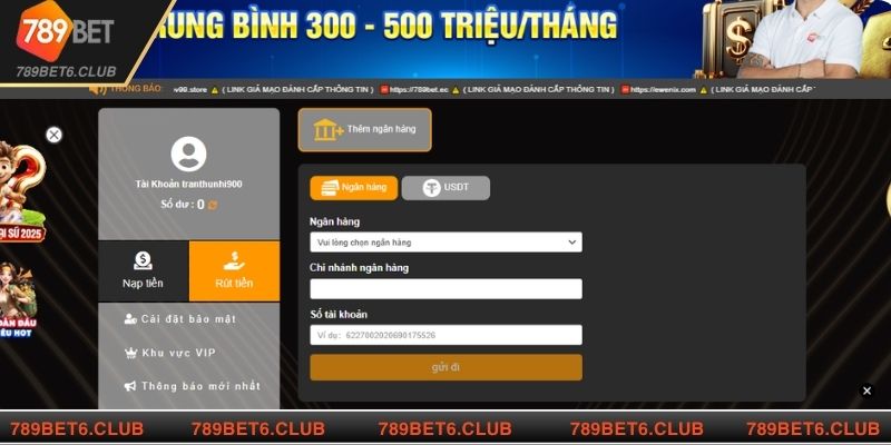 Hệ thống giao dịch sau khi đăng ký 789BET nạp rút nhanh chóng
