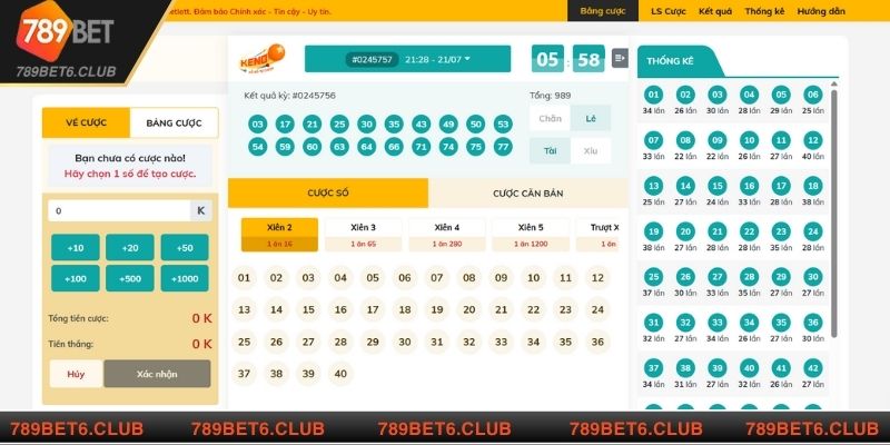 Keno là dạng xổ số nhanh được điều chỉnh phù hợp với người dùng việt