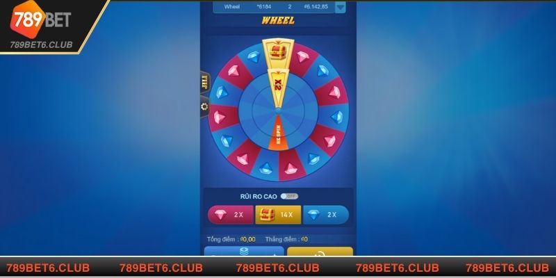 Wheel là trò vòng quay may mắn với một chạm là có thưởng